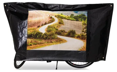 Image de Housse de protection pour vélo VK, couleur noire