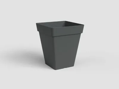Zdjęcie produktu dla Artevasi Capri Square High Pot, Antracyt, 30 l, 300 mm, 300 mm, 495 mm, 4 szt.