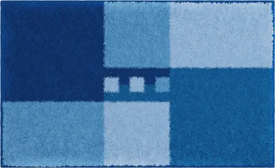 Produktbild von MERKUR Badteppich 50x80cm blau
