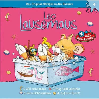Produktbild von CD Leo Lausemaus #4 will nicht baden