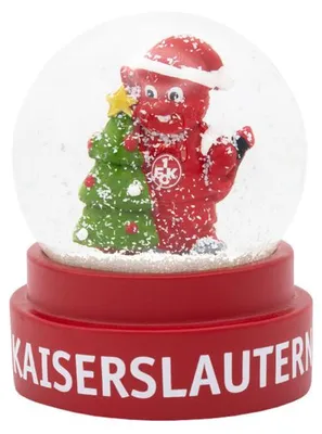 Produktbild von 1. FC Kaiserslautern Schneekugel Betzi/Tannenbaum