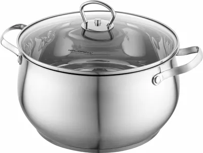 Produktbild von FLORINA ALEX Edelstahltopf / Kochtopf mit Deckel 6,6 l