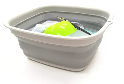 Produktbild von Faltbare Badewanne – Faltbares Waschbecken – Tragbares Waschbecken – Platzsparend