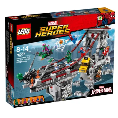 Produktbild von LEGO® Marvel Super Heroes™ Spider-Man: Ultimatives Brückenduell der 76057