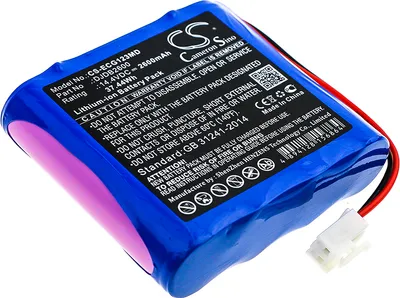 Produktbild von TECHTEK Akku Kompatibel mit [CMICS] ECG-1230S, ECG-1230T Ersetzt DJDB2600