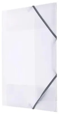 Immagine prodotto di Cartellina A4 in PP con elastico angolare, trasparente - Tetis