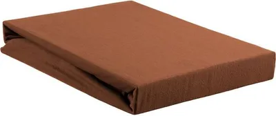 Produktbild von Beddinghouse Jerseyspannbettlaken 160HL mit Steghöhe 30 cm Farbe Terrakotta Größe 160x200/220x30