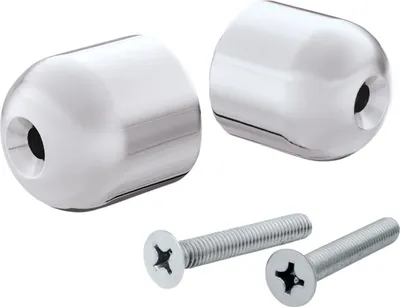 Produktbild von Show Chrome Can Am 41-181a Lenkerendgewichte Silber  Silber One Size