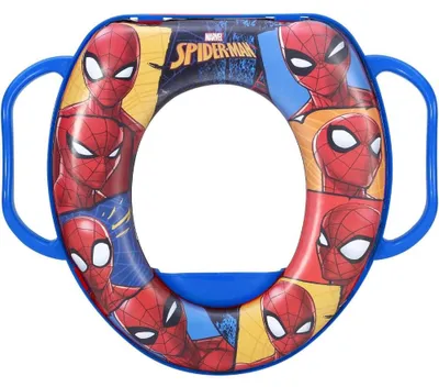 Immagine prodotto di Riduttore per sedile del water per bambini, Spiderman, Marvel, adattatore universale per WC con maniglie – Spiderman.