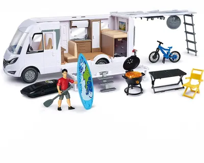 Produktbild von Dickie Toys|Simba Camper Set, Try Me