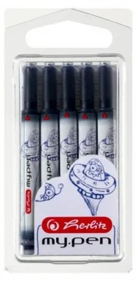 Produktbild von Herlitz Tintenpatronen Blau für alle Füller