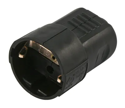 Produktbild von Schutzkontakt-Kupplung McPower, schwarz