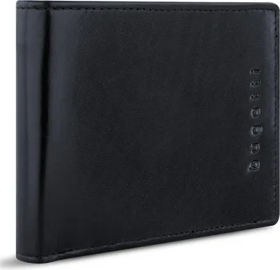 Produktbild von bugatti Geldbörse Romano RFID Wallet With Flap 8CC Black schwarz