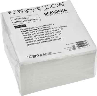 Produktbild von Efalock Emotion Kosmetikservietten weiß 200 Stück