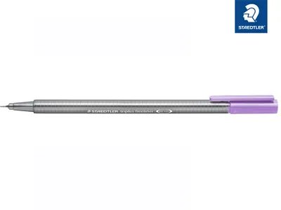 Produktbild von Staedtler triplus, Violett, Silber, Violett, Dreieck, 0,3 mm, 1 Stück(e)