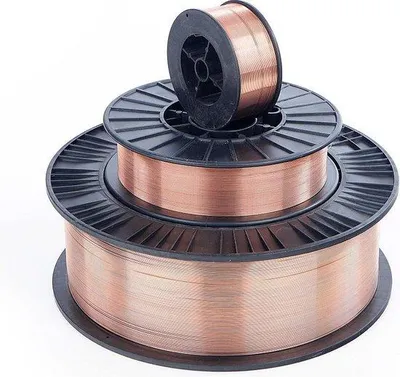 Immagine prodotto di Filo di saldatura CO2, diametro 0,6 mm, bobina da 100 mm, peso 0,8 kg