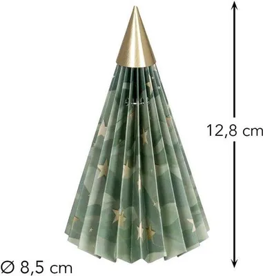 Image de Sapin de Noël magnétique, 125 cm de haut, Ø 85 cm, décoratif