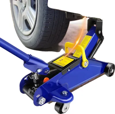 Obrázek produktu pro Zvedák pro těžká vozidla, nosnost 2 tuny, ploché provedení, hydraulické ovládání