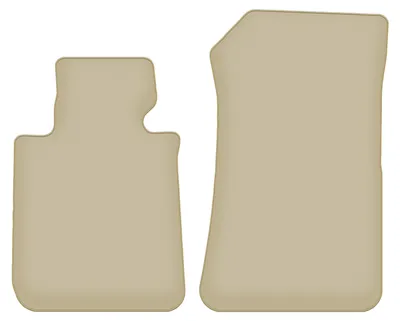 Image de Tapis de sol avant velours PREMIUM beige compatibles avec BMW 1 E87 (2004-2011, hatchback) – avec fixations – sur‑mesure