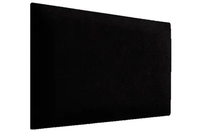 Produktbild von Wandpaneele 3D 60x30 cm gepolstert – mit weicher Füllung, Farbe Schwarz
