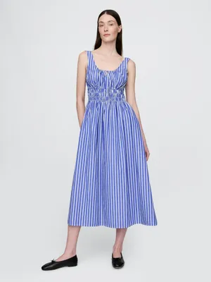 Produktbild von GAP Popeline-Midikleid mit Taschen, Größe L