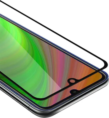 Immagine prodotto di Cadorabo pellicola blindata per Nokia 1.3 pellicola protettiva in nero a schermo intero vetro temperato di protezione del display