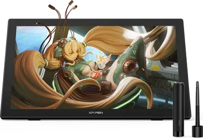 Obrázek produktu pro XPPen Artist 24, Kabel, 5080 lpi, 526,85 x 296,35 mm, USB, 1 cm, Pero, Dotyk