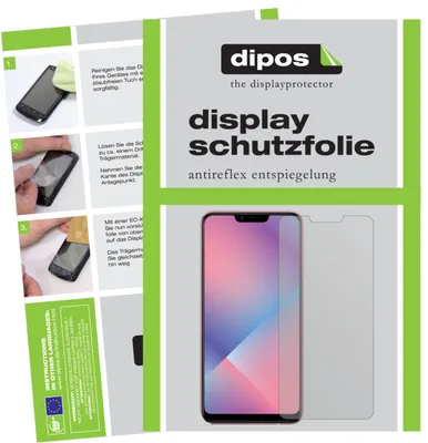 Produktbild von 2x Schutzfolie für Oppo A5 matt Displayschutzfolie Folie Display Schutz dipos