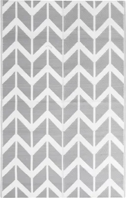 Produktbild von vidaXL Outdoor-Teppich ARAKIL Grau 160x230 cm PP