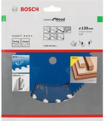 Image de Lame de scie circulaire Expert pour le bois, H 130 x 20, Z16