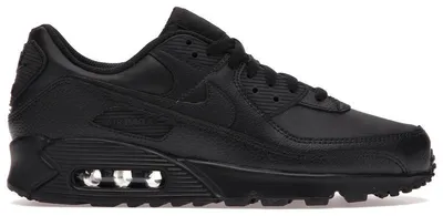 Produktbild von Nike Air Max 90 Leather Triple Black - EU 47.5
