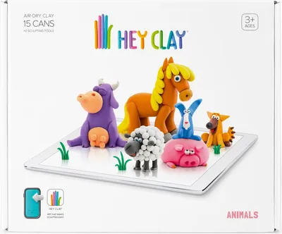 Produktbild von Tomy Knet Tiere Set - kreatives Bastelspielzeug für Kinder