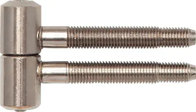 Immagine prodotto di Cerniera per porta SOLIDO ø 16 mm, telaio in legno a frizione, acciaio nichelato