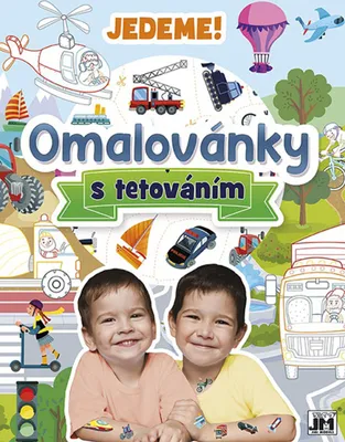 Obrázek produktu pro Omalovánky s tetováním - Jedeme