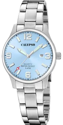 Produktbild von Calypso Damenuhr Analog aus Edelstahl 316l Silberfarben