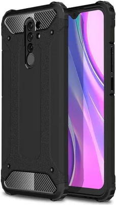 Produktbild von Case passend für Xiaomi Redmi 9 Armor black