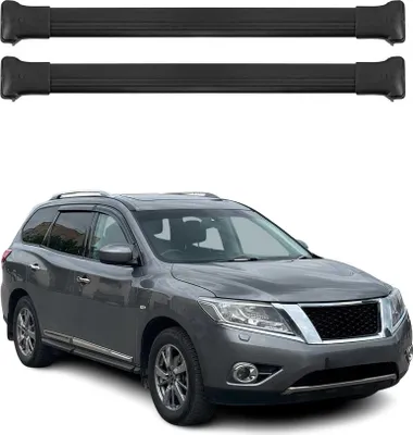 Productafbeelding van Draagbalken voor Renault Clio Sport Tourer, modeljaren 2012-2019, aluminium, zwart