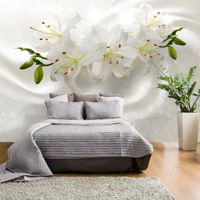 Produktbild von Basera Fototapete Lilienmotiv b-A-0347-a-a, Vliestapete, 350x245 cm