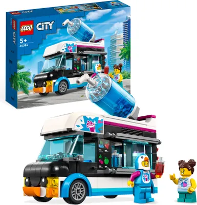 Obrázek produktu pro LEGO City Tučňáčí dodávka s ledovou tříští, Sada na stavění, 5 rok/roky, Plast, 194 kusů, 386 g