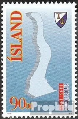 Produktbild von Briefmarken Island 1995 Mi 819 (kompl.Ausg.) postfrisch Seyoisfjörour