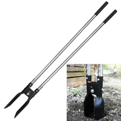 Obrázek produktu pro Elzusha - Vrtačka do země s nastavitelnou ocelovou tyčí - délka 140 cm