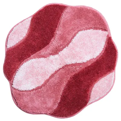 Produktbild von WC-Vorlage Badteppich Grund Carmen 60 x 60 cm rose