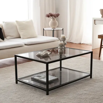 Obrázok produktu pre Skye Decor, Konferen?ný stolík - Astidas (sivá + ?ierna)