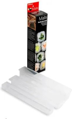 Immagine prodotto di Heuschen & Schrouff | Stampo per maki sushi - 24 x 3,5 x 4 cm - Riutilizzabile - Accessori per sushi - Stampi per makizushi