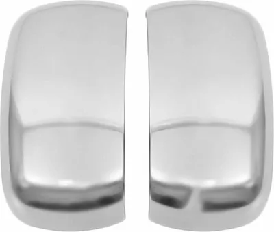Productafbeelding van Spiegelschilden. Spiegelomsluiting voor Fiat Doblo 2000-2010. Chroom, ABS, mat. 2-delig