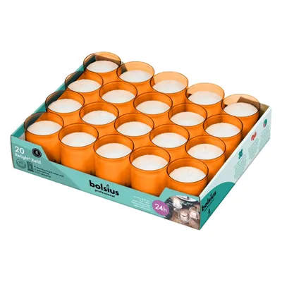 Produktbild von Bolsius Relight Nachfüllkerzen 20er Tray - orange