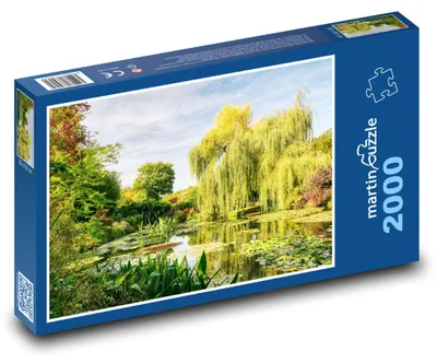 Produktbild von martinpuzzle - Puzzle 2000 Teile - Garten - Teich