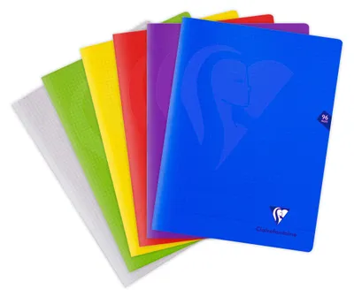 Produktbild von Clairefontaine 303362C 10 Hefte Mimesys A4+ 48 Blatt kariert sortiert