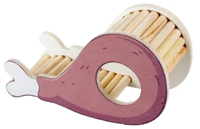 Productafbeelding van Duvo+ Knaagdieren Houten Speelhuis Drumstick