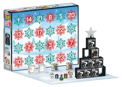 Produktbild von Funko FK92657 - Star Wars Bitty POP! 24-Tage Countdown-Adventskalender - Neu